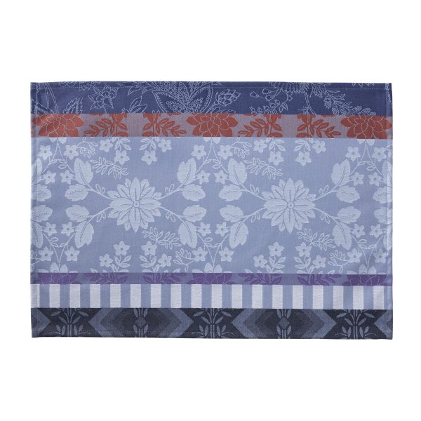 Set de table enduit Gipsy Azur, Le Jacquard Français 