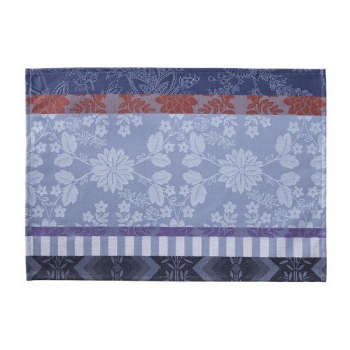 Set de table enduit Gipsy Azur, Le Jacquard Français 