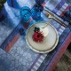 Set de table enduit Gipsy Azur, Le Jacquard Français 