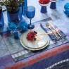 Sets de table enduits Gipsy Azur, Le Jacquard Français (par 4)