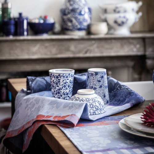 Torchons de cuisine Gipsy Azur, Le Jacquard Français