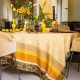 Nappe enduite sur mesure Gipsy Désert, laize 180cm, Le Jacquard Français