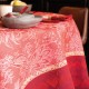 Nappes jacquard coton Gipsy Rubis, Le Jacquard Français