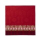 Serviettes de table jacquard coton Gipsy Rubis, Le Jacquard Français