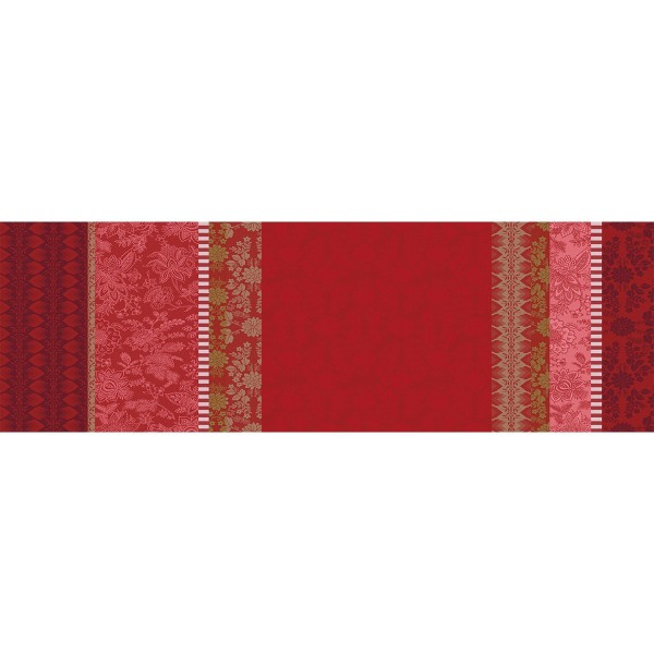 Tissu enduit Gipsy Rubis, laize 180cm, Le Jacquard Français