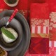 Serviettes de table Gipsy Rubis, Le Jacquard Français 