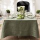 Nappe Tivoli Verveine jacquard pur lin, Le Jacquard Français