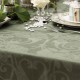 Nappe Tivoli Verveine jacquard pur lin, Le Jacquard Français