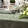 Tissu sur mesure Tivoli Verveine jacquard pur lin laize 180cm, Le Jacquard Français