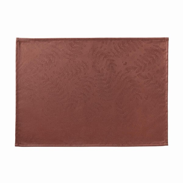 Set de table enduit Végétal Mood Goji, Le Jacquard Français 