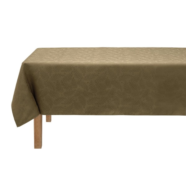 Nappe jacquard coton Végétal Mood Avocat Le Jacquard Français
