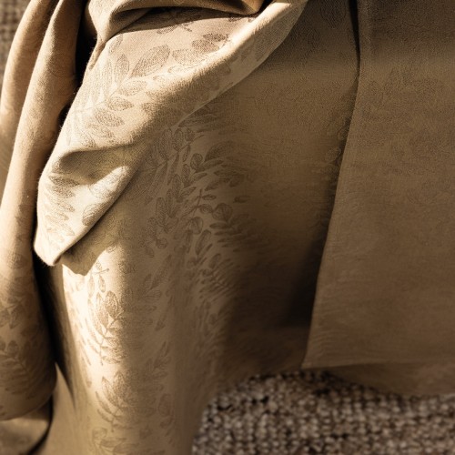 Nappe enduite sur mesure Végétal Mood Avocat, laize 180cm, Le Jacquard Français