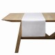 Chemin de table jacquard coton Végétal Mood Myrtille Le Jacquard Français