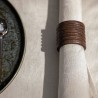 Sets de table enduits Végétal Mood Cajou, Le Jacquard Français (par 4)