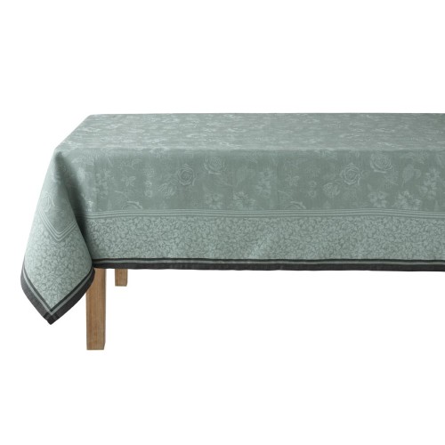 Nappe pur lin Romance Tendresse, Le Jacquard Français 