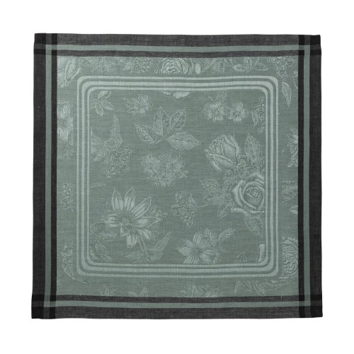Serviettes de table jacquard pur lin Romance Tendresse, Le Jacquard Français