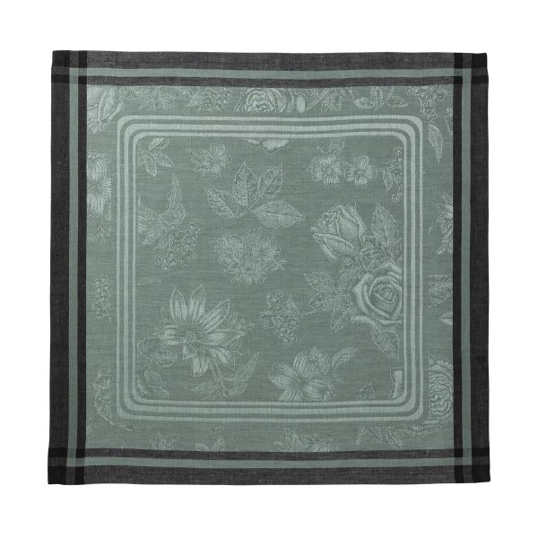 Serviettes de table jacquard pur lin Romance Tendresse, Le Jacquard Français