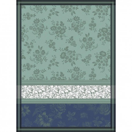Torchons de cuisine coton et lin Romance Tendresse, Le Jacquard Français 