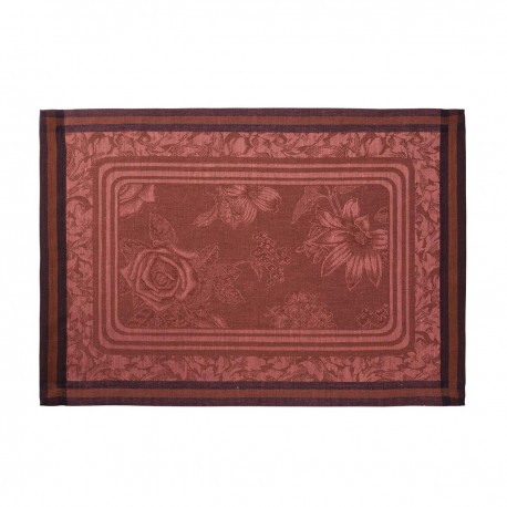 Set de table antitache pur lin Romance Passion, Le Jacquard Français