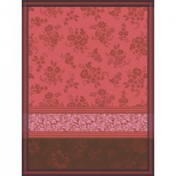 Torchons de cuisine coton et lin Romance Passion, Le Jacquard Français 