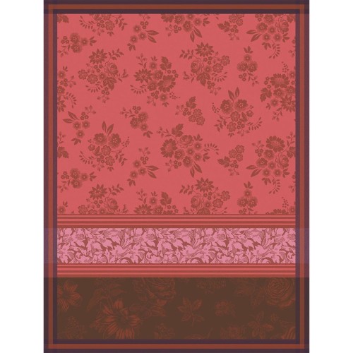 Torchons de cuisine coton et lin Romance Passion, Le Jacquard Français 