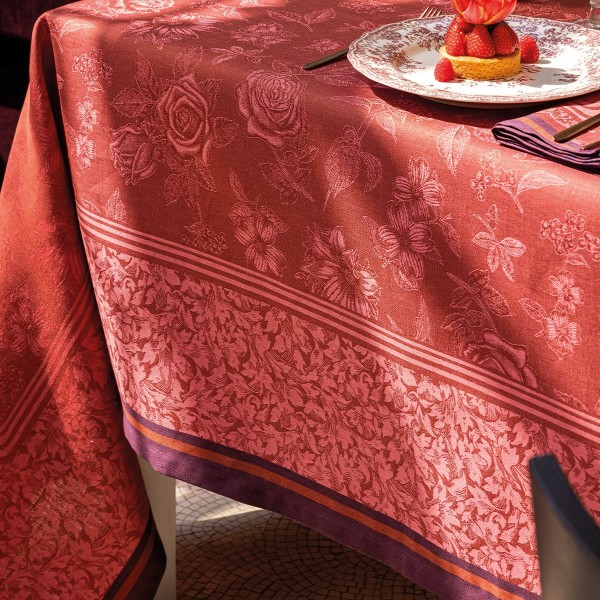 Napppes pur lin Romance Passion, Le Jacquard Français 