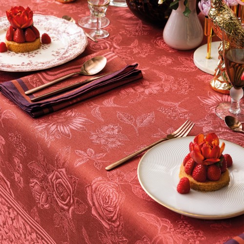 Napppes pur lin Romance Passion, Le Jacquard Français 