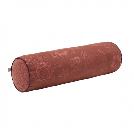 Housse de coussin coton et lin Romance Passion 50x15cm, Le Jacquard Français