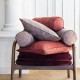 Housses de coussin coton et lin Romance, Le Jacquard Français