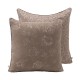 Housses de coussin coton et lin Romance Charme 50x50cm, Le Jacquard Français