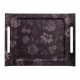 Plateau de service en bois 100% bouleau Romance Charme 58x42cm, Le Jacquard Français