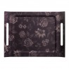 Plateau de service en bois 100% bouleau Romance Charme 58x42cm, Le Jacquard Français