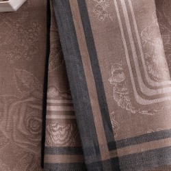 Serviettes de table pur lin Romance Charme, Le Jacquard Français