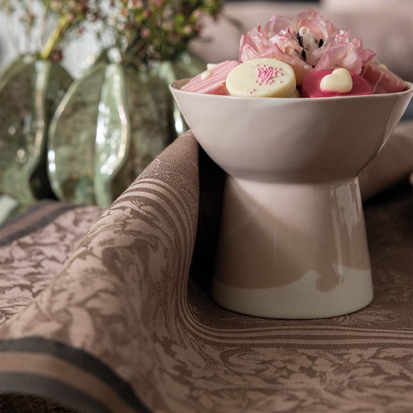 Nappes pur lin Romance Charme, Le Jacquard Français 