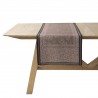 Chemin de table jacquard pur lin Romance Charme, Le Jacquard Français