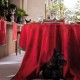 Nappe de Noël Féerie Sucre d'orge, Le Jacquard Français 