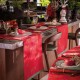 Chemin de table de Noël coton Féerie Sucre d'orge, Le Jacquard Français