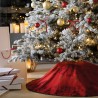 Tapis de sapin de Noël Féerie Sucre d'orge, Le Jacquard Français