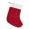 Chaussette de Noël Féerie Sucre d'orge, Le Jacquard Français