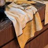 Torchons de cuisine pur coton Féerie Pain d'épices, Le Jacquard Français (par 4)