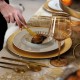 Nappe de Noël Féerie Pain d'épices, Le Jacquard Français