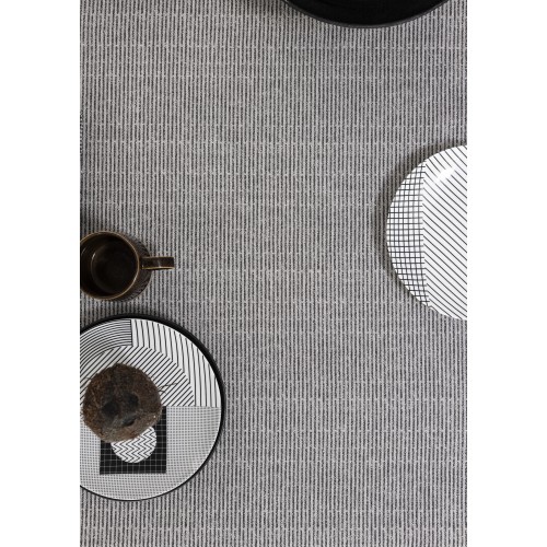 Nappe coton Empreintes Charbon, Le Jacquard Français