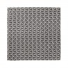 Serviettes de table coton Empreintes Pois Charbon, Le Jacquard Français (par 4)