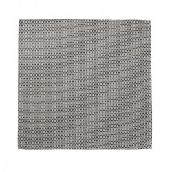 Serviettes de table coton Empreintes Tissage Charbon, Le Jacquard Français
