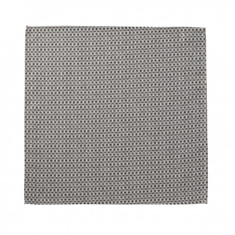 Serviettes de table coton Empreintes Tissage Charbon, Le Jacquard Français