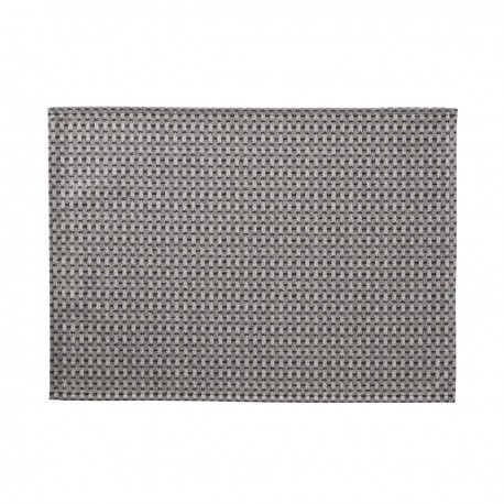 Sets de table enduits Empreintes Pois Charbon, Le Jacquard Français