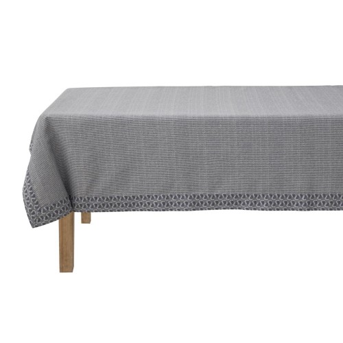 Nappe coton Empreintes Cobalt, Le Jacquard Français
