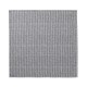 Serviettes de table coton Empreintes Rayures Cobalt, Le Jacquard Français