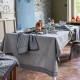 Nappe coton Empreintes Cobalt, Le Jacquard Français