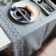 Nappe coton Empreintes Cobalt, Le Jacquard Français